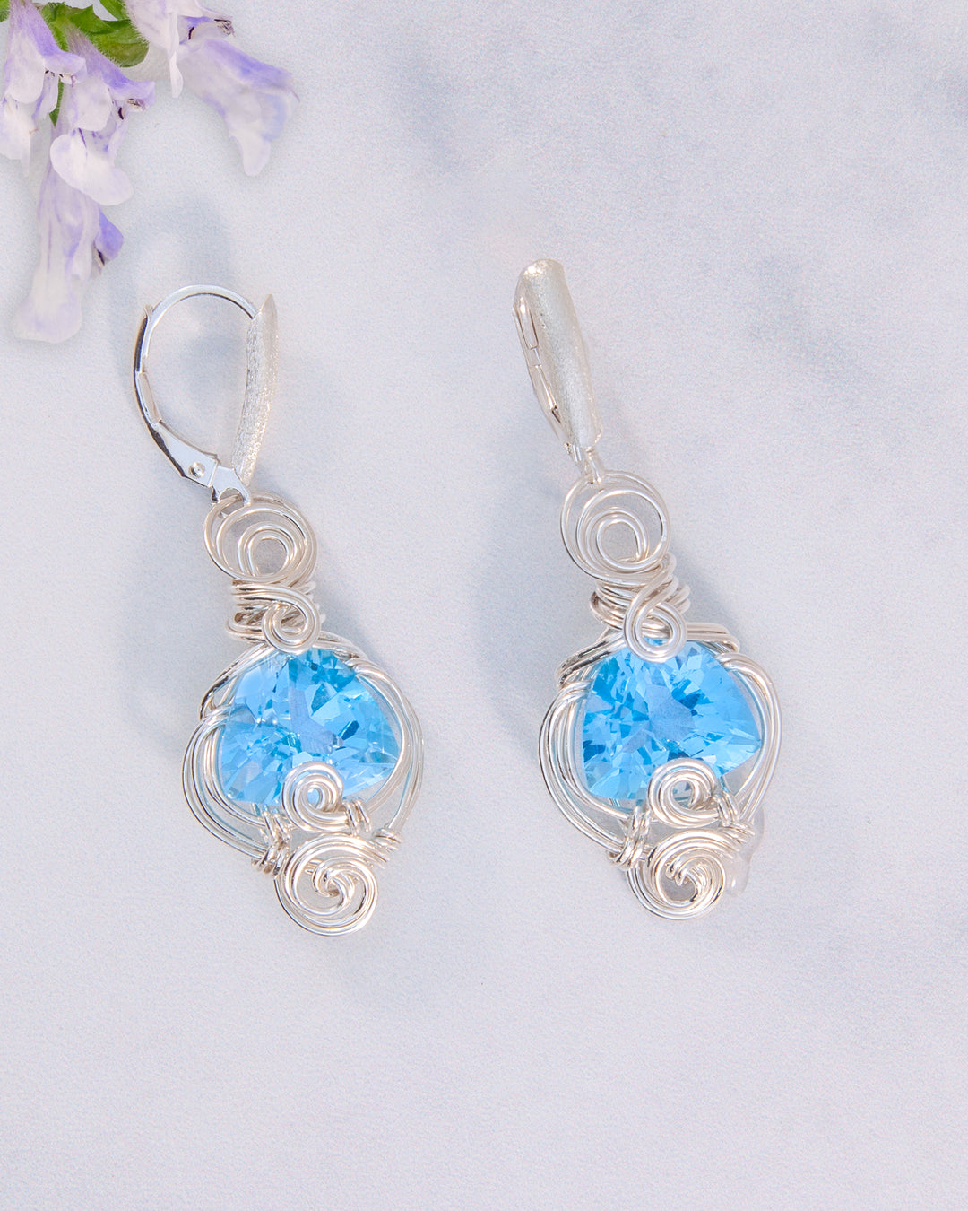Topaz Earrings