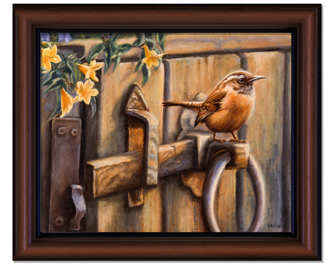 Garden Gate Visitor