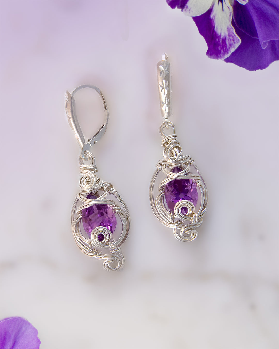 Amethyst Earrings