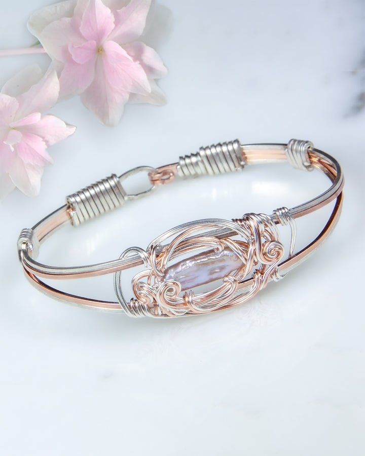 Pink Freshwater Pearl Bracelet