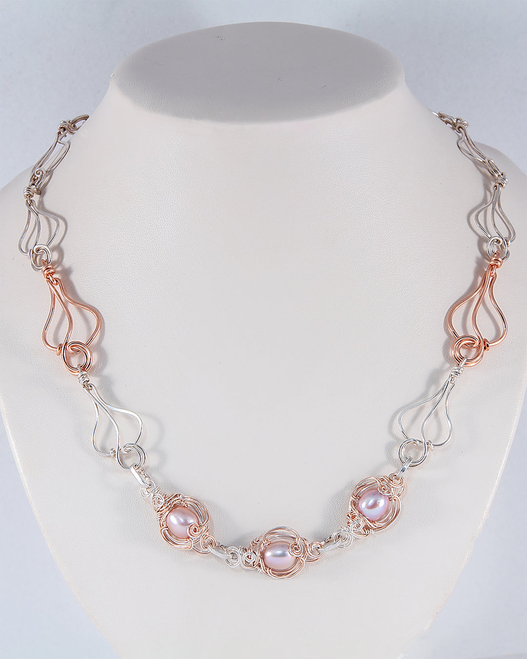 Pink Freshwater Pearl Necklace