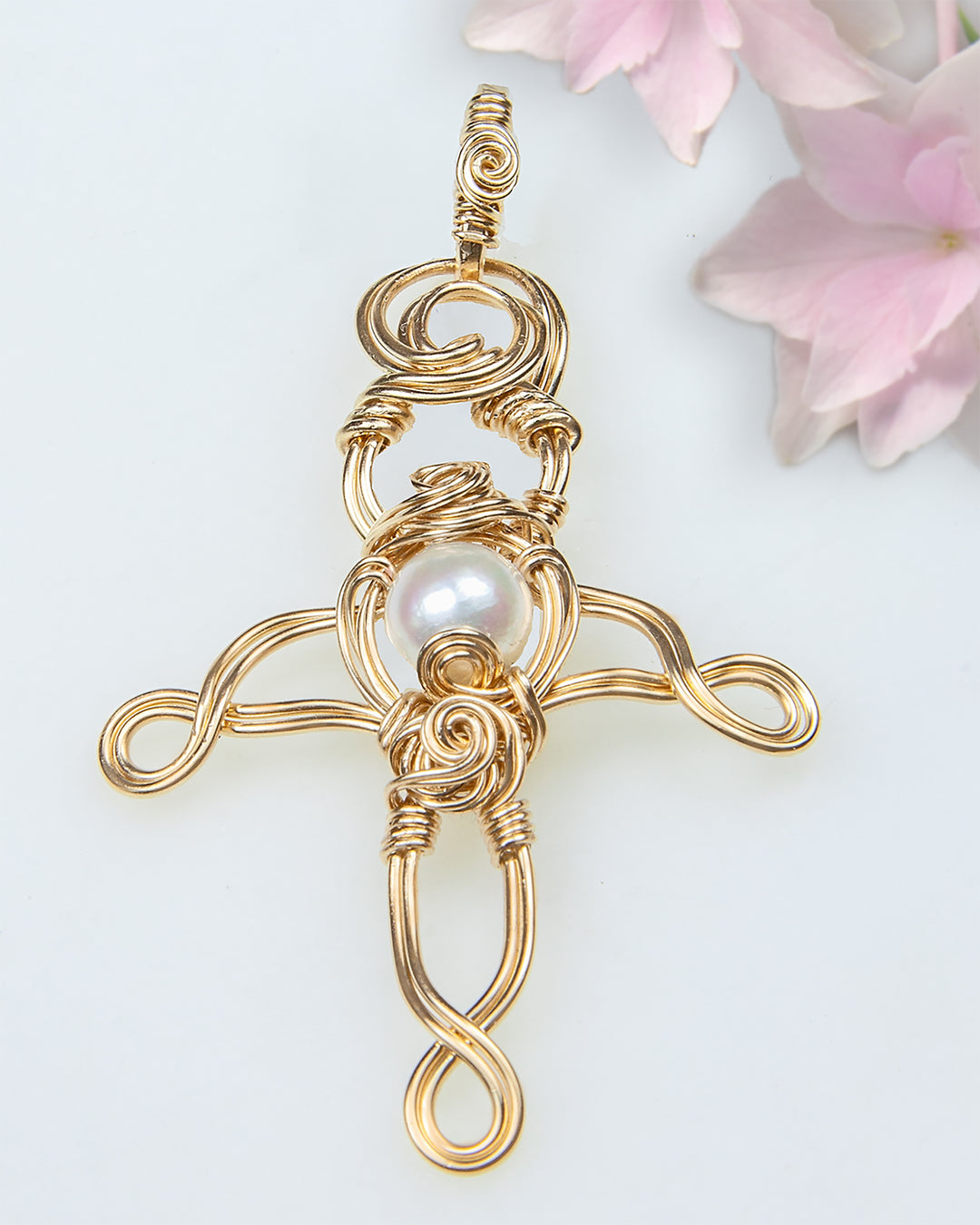 Woodland Cross Necklace