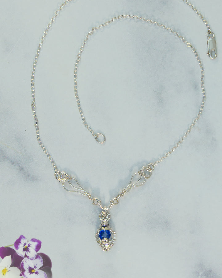 Blue Sapphire Necklace