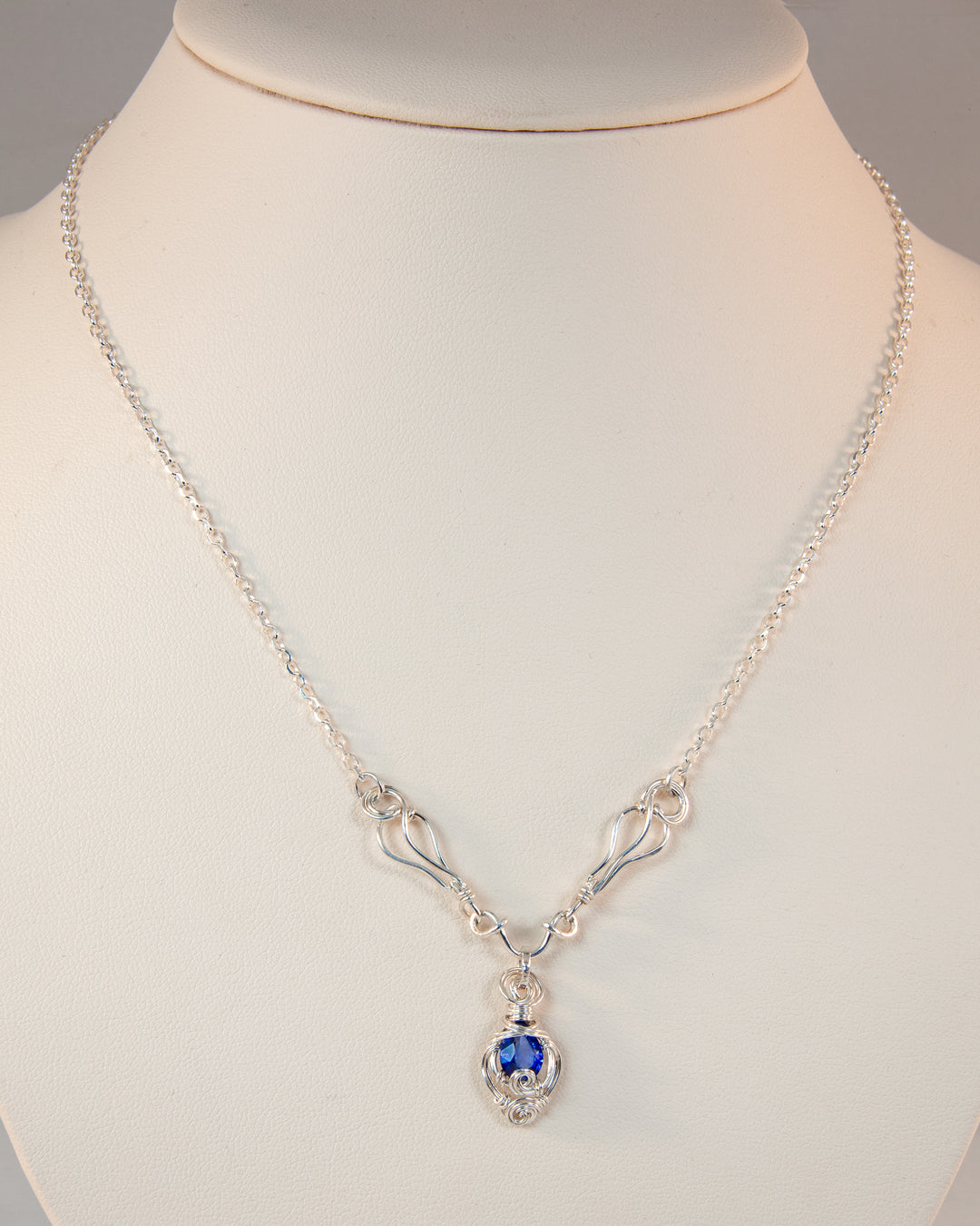 Blue Sapphire Necklace