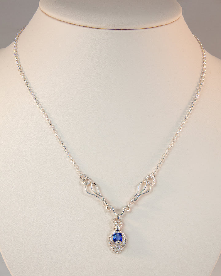 Blue Sapphire Necklace