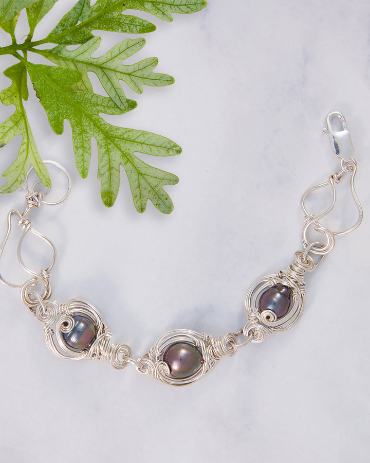 Triple Tahitian Pearl Bracelet