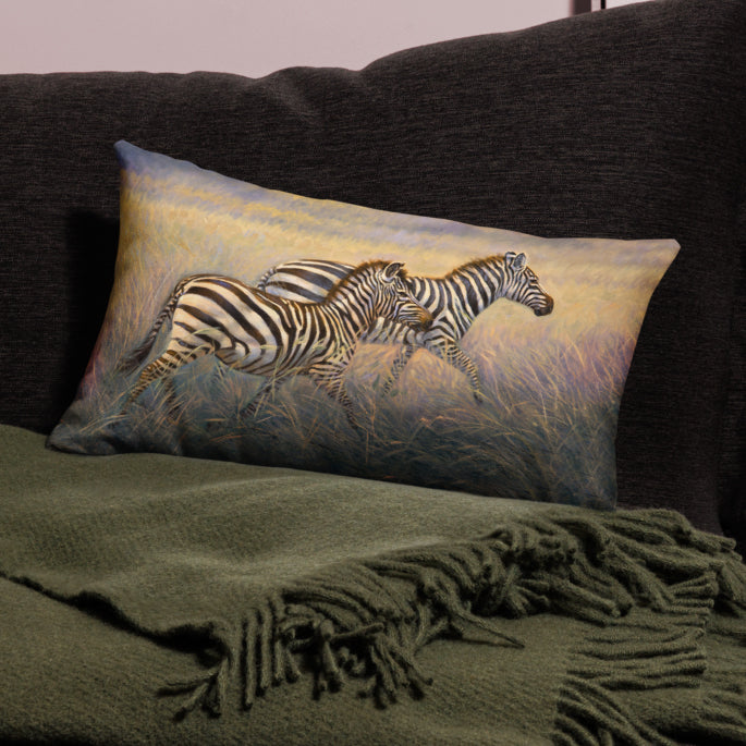 Zebra Pillow "Stripes"