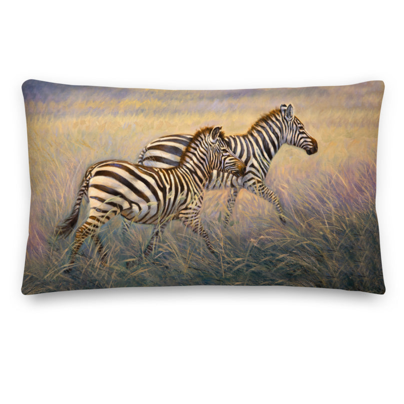 Zebra Pillow "Stripes"