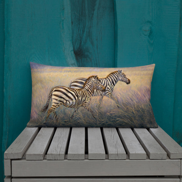 Zebra Pillow "Stripes"