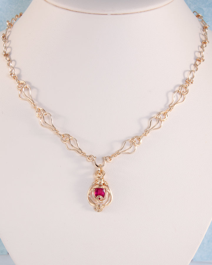 Ruby Necklace