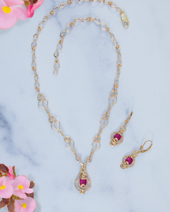Ruby Necklace