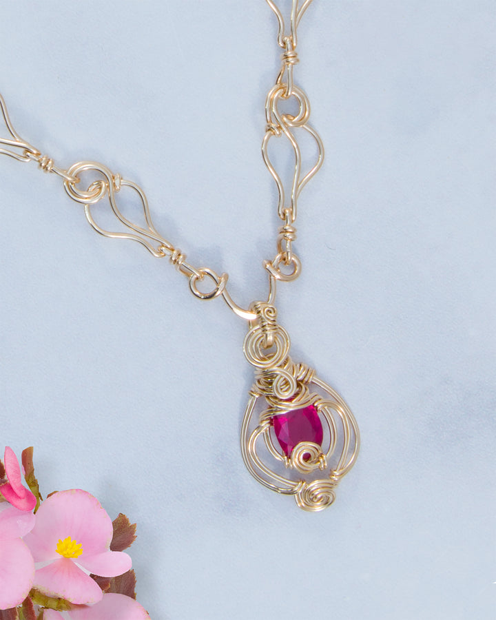 Ruby Necklace