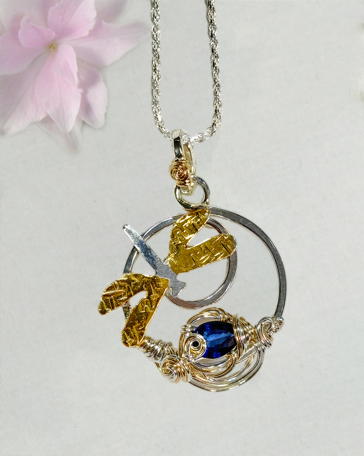 Blue Sapphire Dragonfly