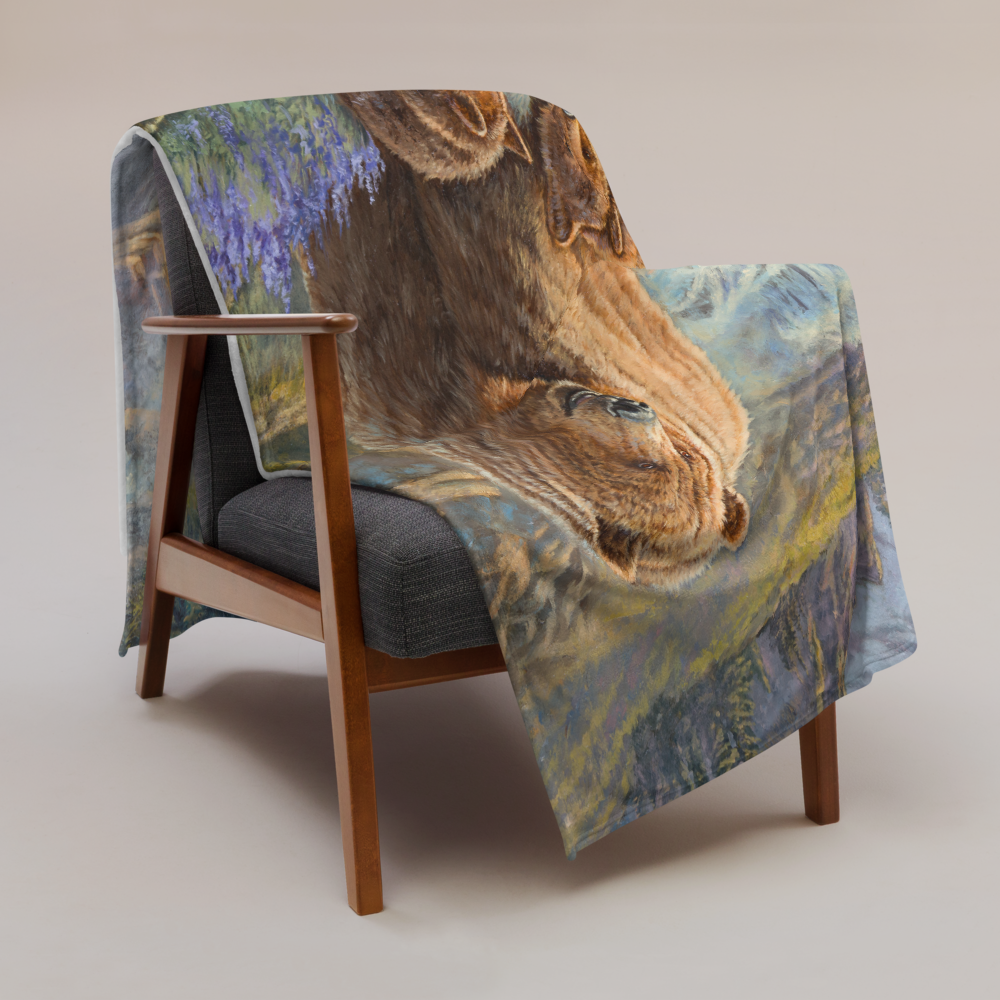 Beside the Falls - Premium Blanket