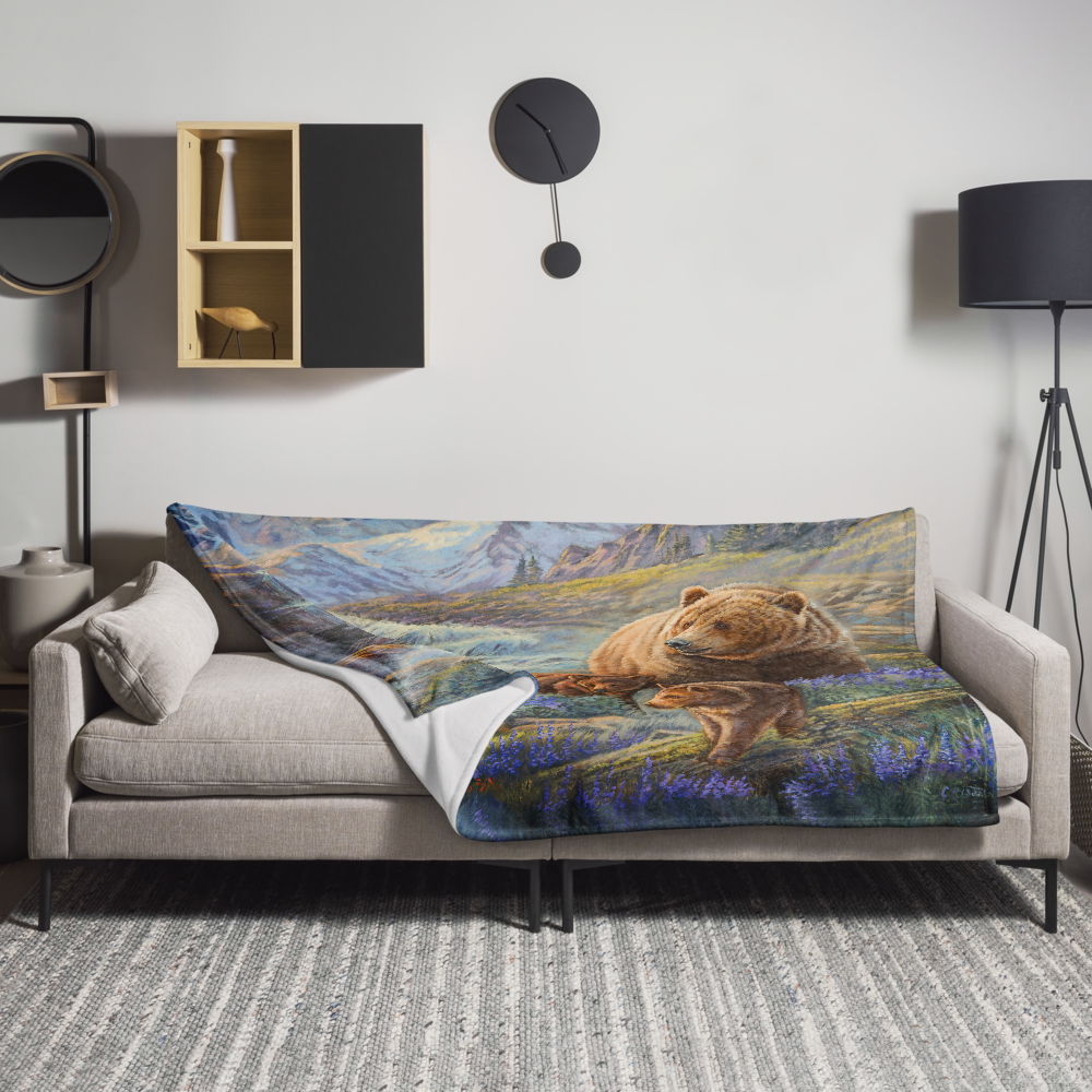 Beside the Falls - Premium Blanket