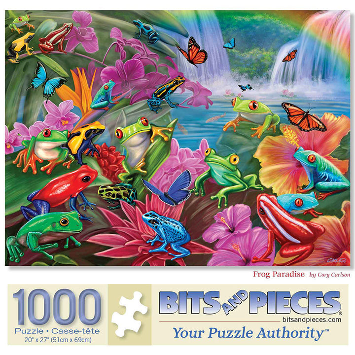 Frog Paradise - Bits & Pieces Puzzle