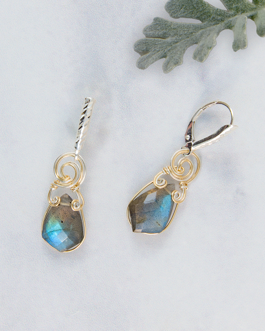 Labadorite Earrings