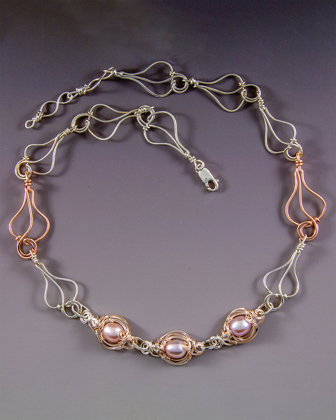Pink Freshwater Pearl Necklace