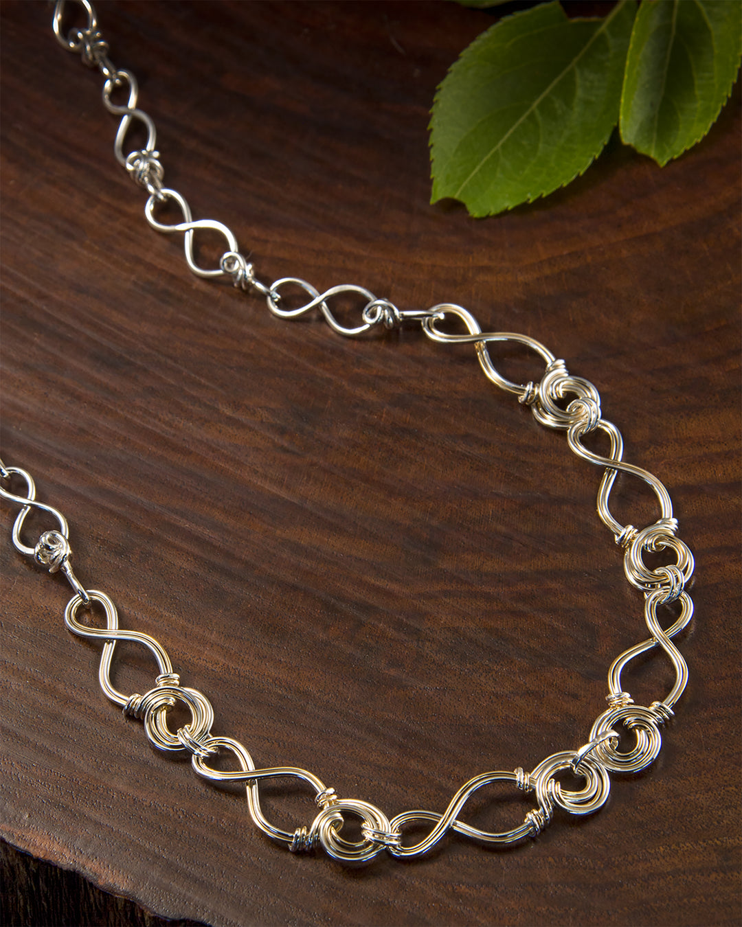 Celtic Chain Sterling Silver & Gold Filled